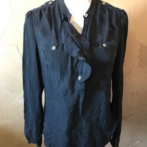 White House Black Market black Blouse